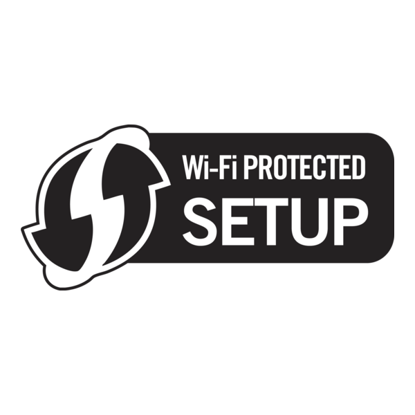 Wi-Fi Protected Setup Logo PNG Vector
