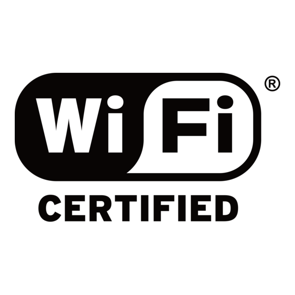 WiFi Certified Logo PNG Vector