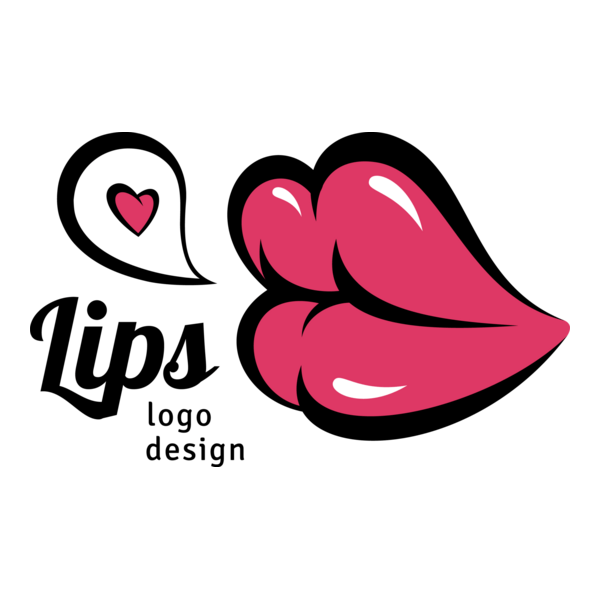 woman lips Logo PNG Vector