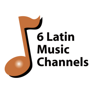 6 Latin Music Channels Logo PNG Vector