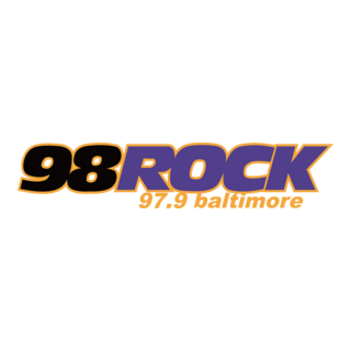 98Rock WIYY FM Logo PNG Vector