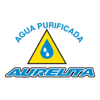 Agua Purificada Aurelita Logo PNG Vector