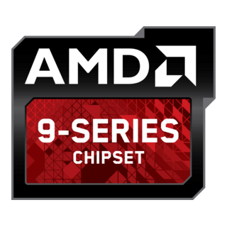AMD 9-Series Chipset Logo PNG Vector
