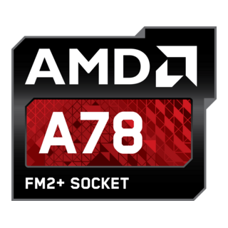 AMD A78 FM2+ Socket Logo PNG Vector