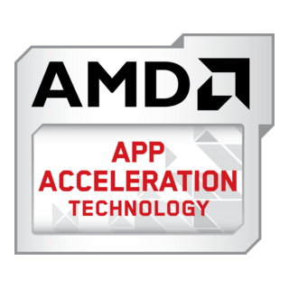 AMD App Acceleration Technology Logo PNG Vector