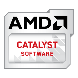 AMD Catalyst Software Logo PNG Vector