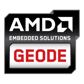 AMD Embedded Solutions Geode Logo PNG Vector