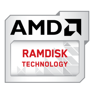 AMD Ramdisk Technology Logo PNG Vector