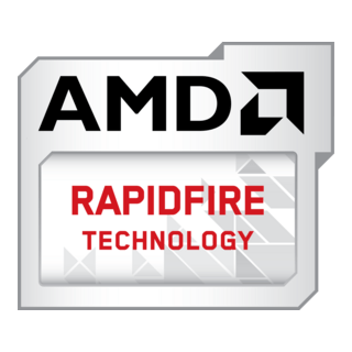 AMD Rapidfire Technology Logo PNG Vector