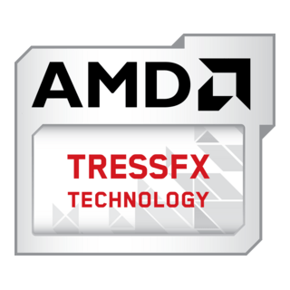 AMD TressFX Technology Logo PNG Vector