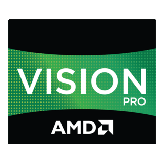 AMD Vision Pro Logo PNG Vector