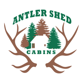 Antler Shed Cabins Logo PNG Vector