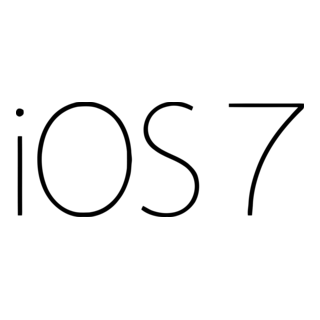 APPLE IOS 7 Logo PNG Vector