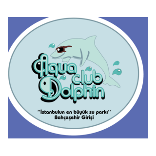 Aqua Club Dolphin Logo PNG Vector