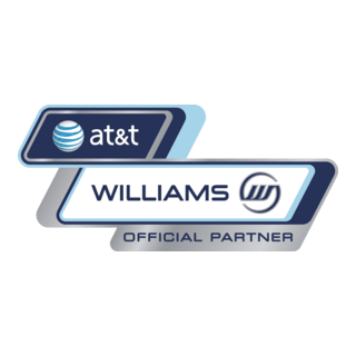 AT&T Williams Official Partner Logo PNG Vector