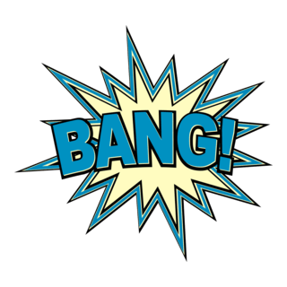 Bang Comic Book Exclamation Logo PNG Vector