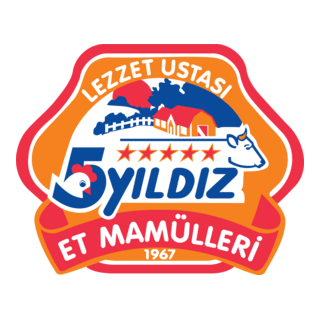 Beş Yıldız Et Mamülleri Logo PNG Vector