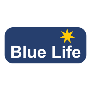 Blue Life Logo PNG Vector