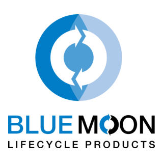 Blue Moon Lifecycle Product Logo PNG Vector
