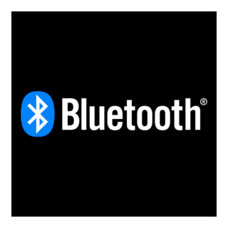 Bluetooth Color White Logo PNG Vector
