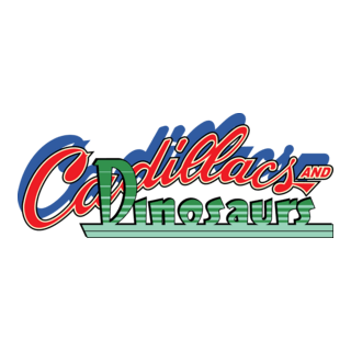 Cadillacs and Dainosaurs Logo PNG Vector