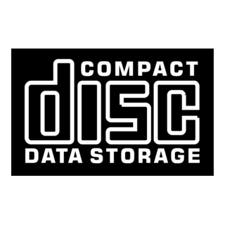 CD Data Storage Logo PNG Vector