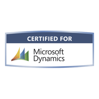 Certified for Microsoft Dynamics Logo PNG Vector