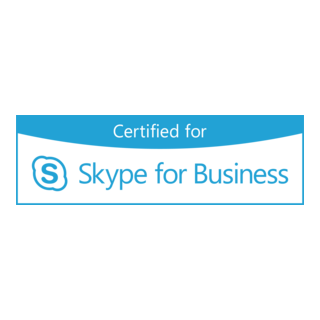 Certified for Skype for Business Logo PNG Vector