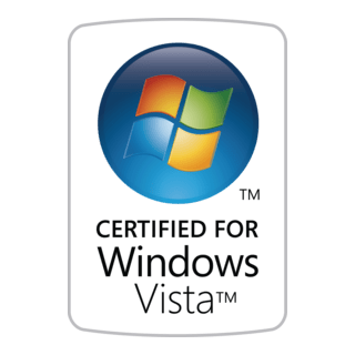 Certified for Windows Vista Logo PNG Vector