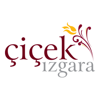 Çiçek Izgara Logo PNG Vector