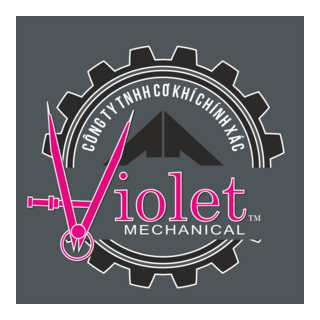 Công ty TNHH cơ khí chính xác Violet Logo PNG Vector
