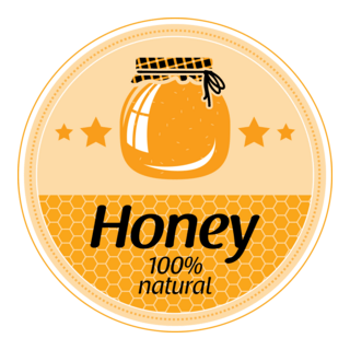 Creative honey Logo PNG Vector