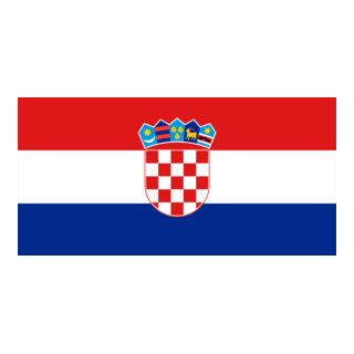 Croatia Flag Logo PNG Vector