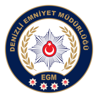 Denizli Emniyet Müdürlüğü Logo PNG Vector