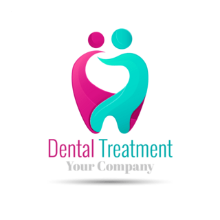 Dental treatment Logo PNG Vector
