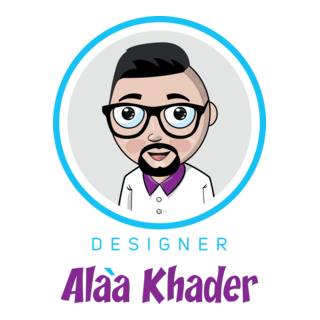 Designer Alaa Khader Logo PNG Vector