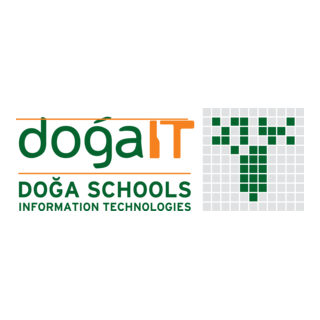Doğa Schools Information Logo PNG Vector