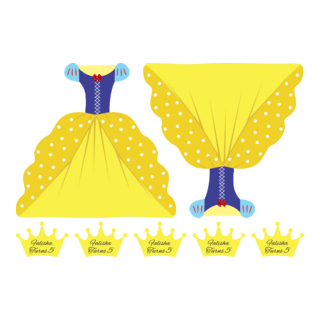 Doll Dress for Goddy Bag Logo PNG Vector