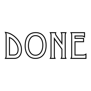 Done Logo PNG Vector
