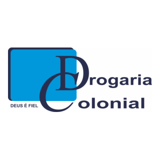 Drogaria Colonial Logo PNG Vector