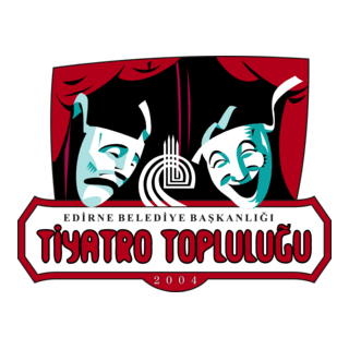 Edirne Belediye Başkanlığı Tiyatro Logo PNG Vector