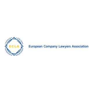European Company Lawyers Association ECLA Logo PNG Vector