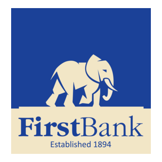 First Bank Logo PNG Vector