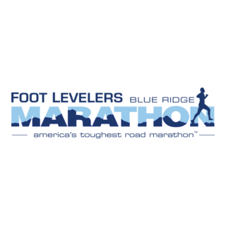Foot Levelers Blue Ridge Marathon Logo PNG Vector