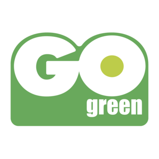 GoGreen Restaurant Logo PNG Vector