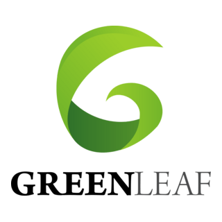Green Leaf Logo PNG Vector