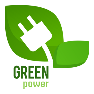Green Power Logo PNG Vector