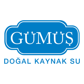Gümüş Doğal Kaynak Su Logo PNG Vector