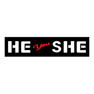 He you She Logo PNG Vector