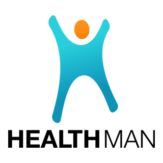 Health Man Logo PNG Vector